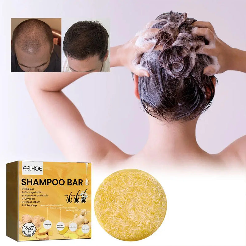 Shampoo de Gengibre – Cuidado Natural e Eficaz para Seus Cabelos!