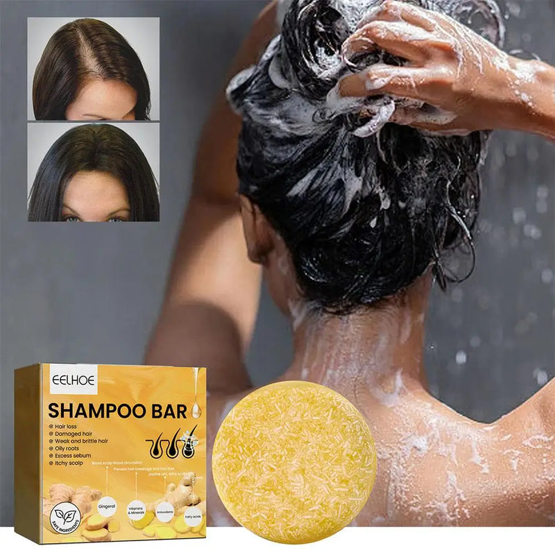 Shampoo de Gengibre – Cuidado Natural e Eficaz para Seus Cabelos!